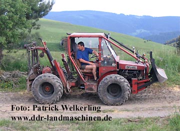 DFU 451 mit Polterschild und Rckewinde HW 20, Foto: Patrick Welkerling